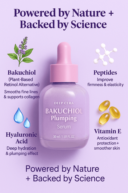 Plump+ Serum — Bakuchiol Complex - Sereniq